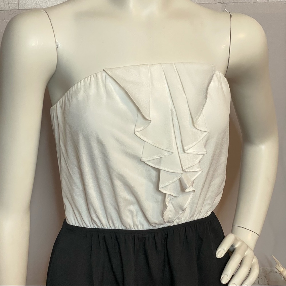 Express Strapless Ruffles Mini Dress **MINT CONDITION** - Picture 12 of 16